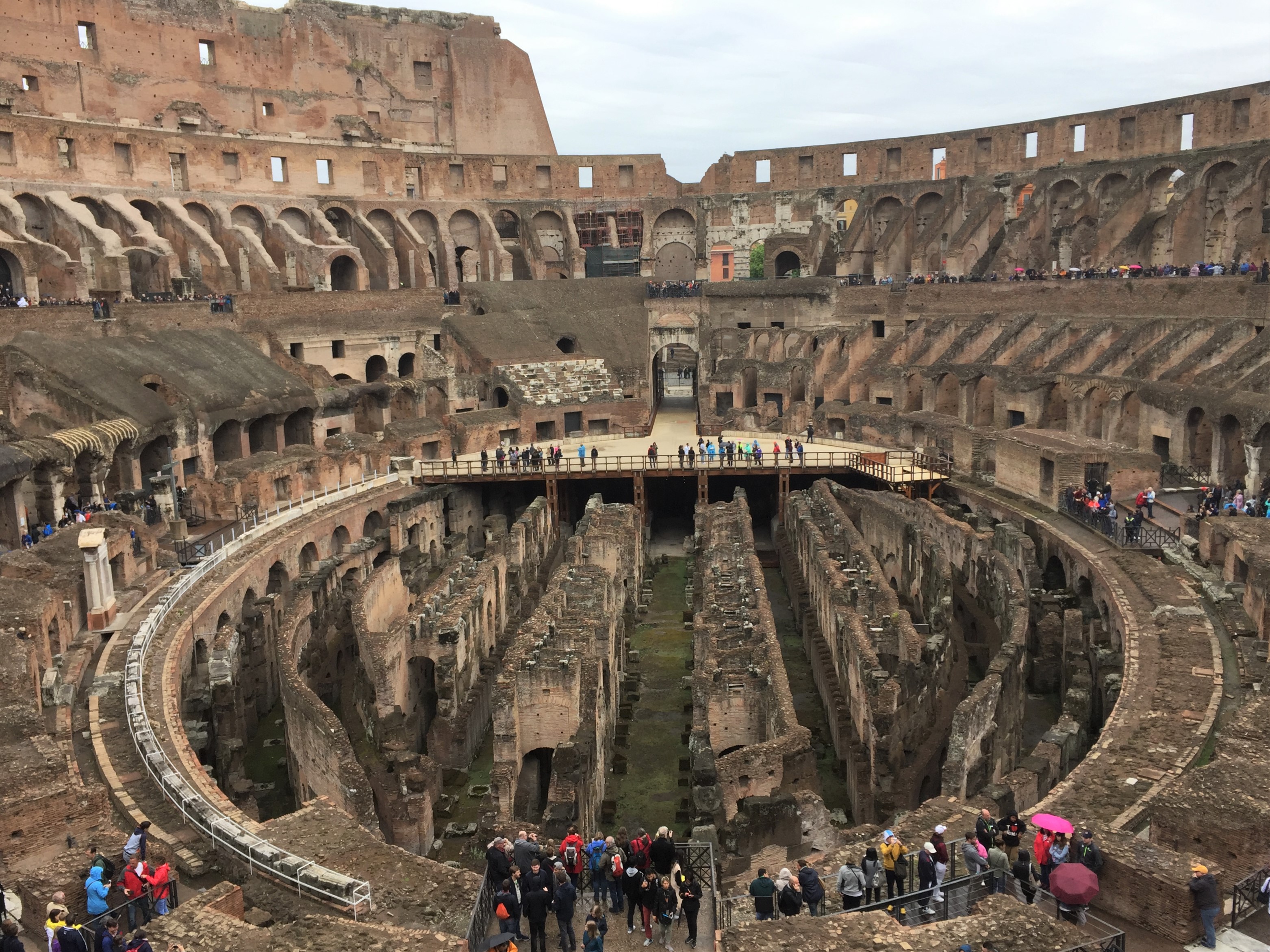 The Interior of The Roman Colosseum