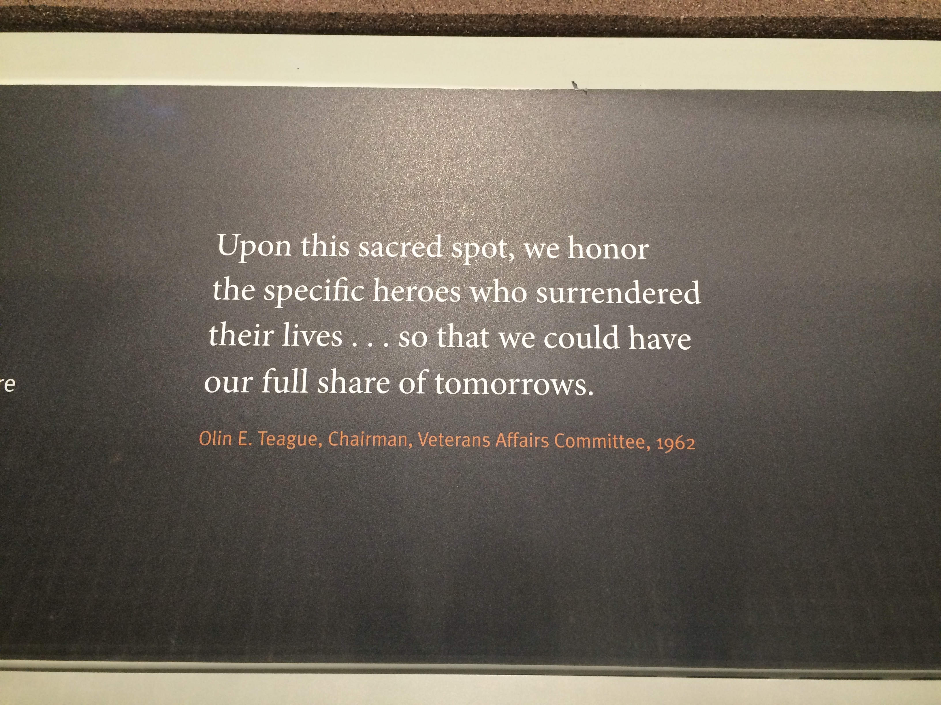 Pearl Harbor Museum - Quote